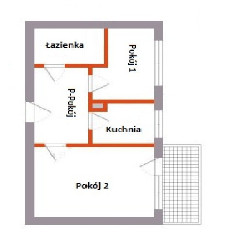 Mieszkanie 2-pokojowe Legnica, ul. Witolda Gombrowicza. Zdjęcie 1