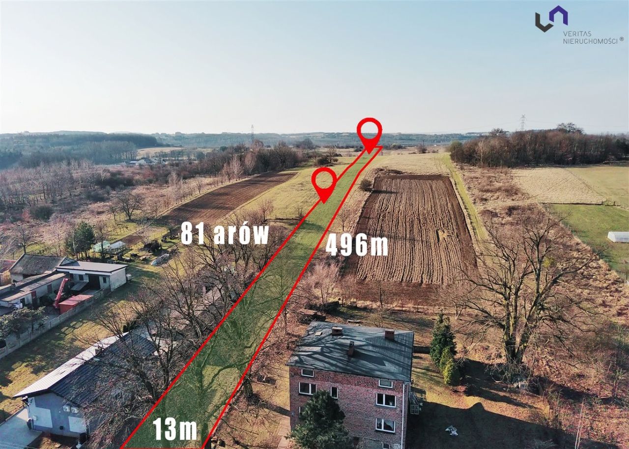 Działka rolno-budowlana Siemonia, ul. Kościuszki. Zdjęcie 5