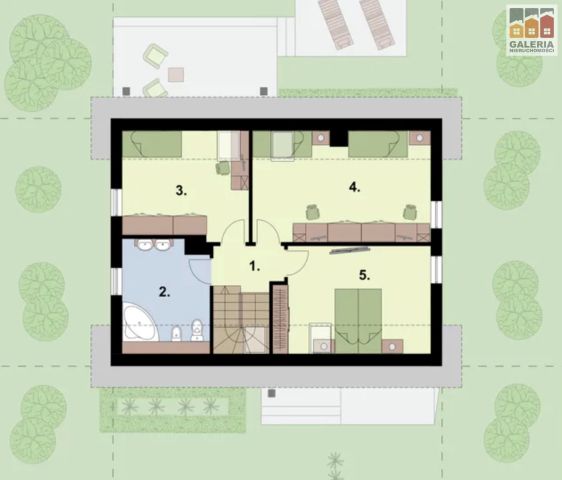 dom, 4 pokoje Czarna. Zdjęcie 5