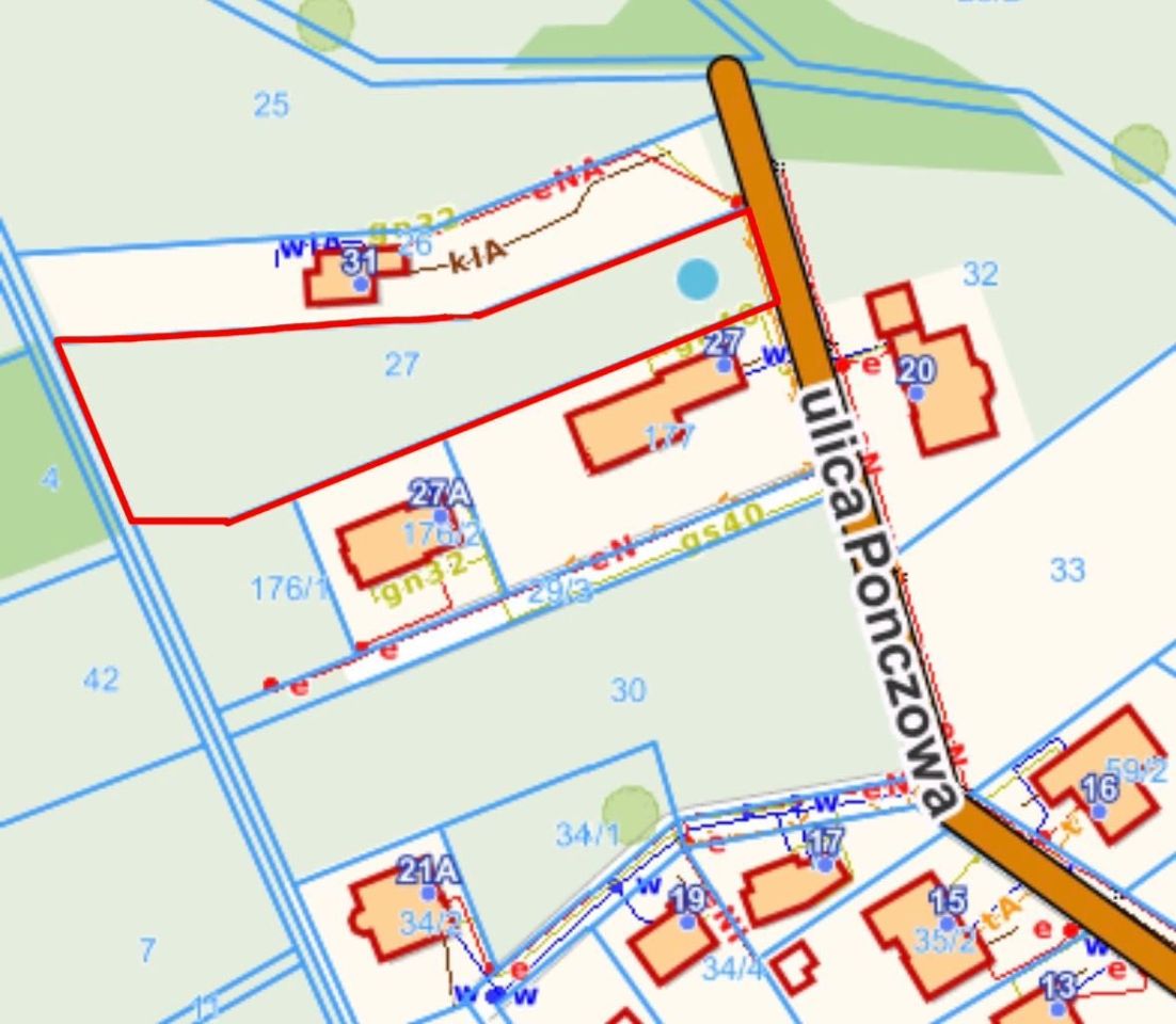 Działka rolno-budowlana Warszawa Powsin, ul. Ponczowa. Zdjęcie 3