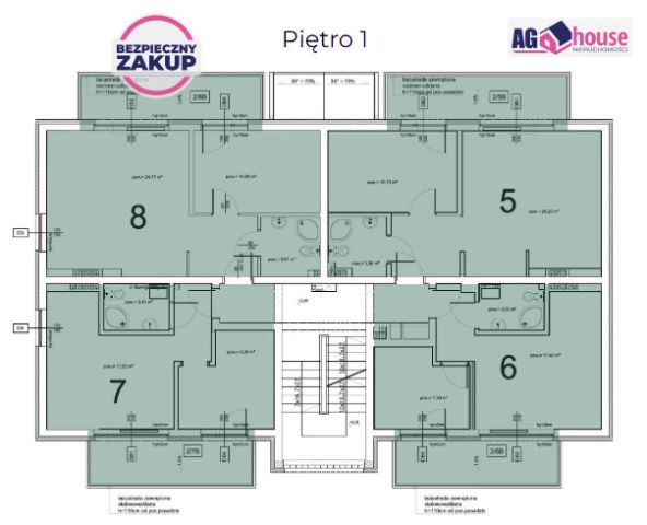 dom wolnostojący, 21 pokoi Ostrowo, ul. Hotelowa. Zdjęcie 14