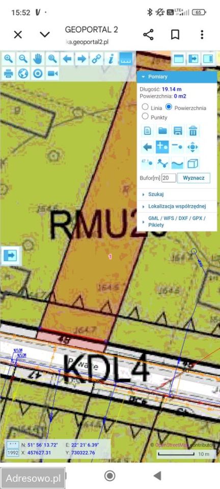 Działka rolno-budowlana Łuków, ul. Poważe. Zdjęcie 14