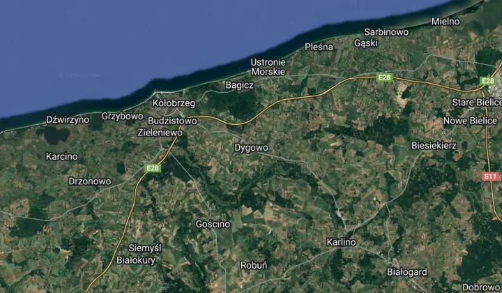 Działka budowlana Dygowo