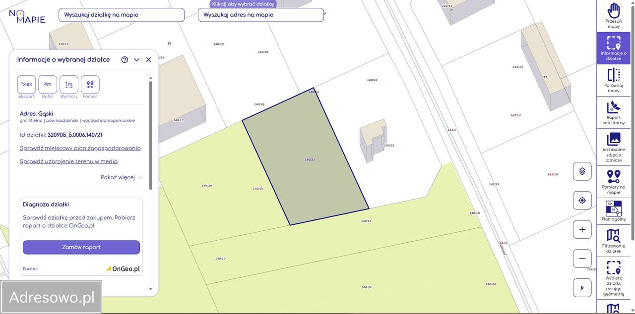 Działka inwestycyjna Gąski, ul. Masztowa. Zdjęcie 5