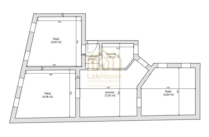 Mieszkanie 3-pokojowe Bytom Śródmieście, ul. marsz. Józefa Piłsudskiego. Zdjęcie 10