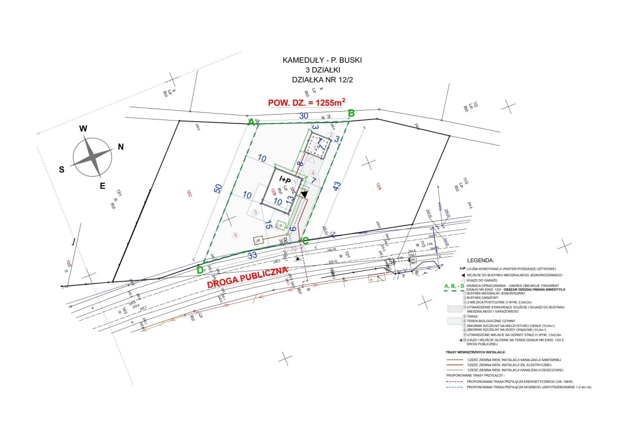 Działka rolno-budowlana Kameduły. Zdjęcie 3