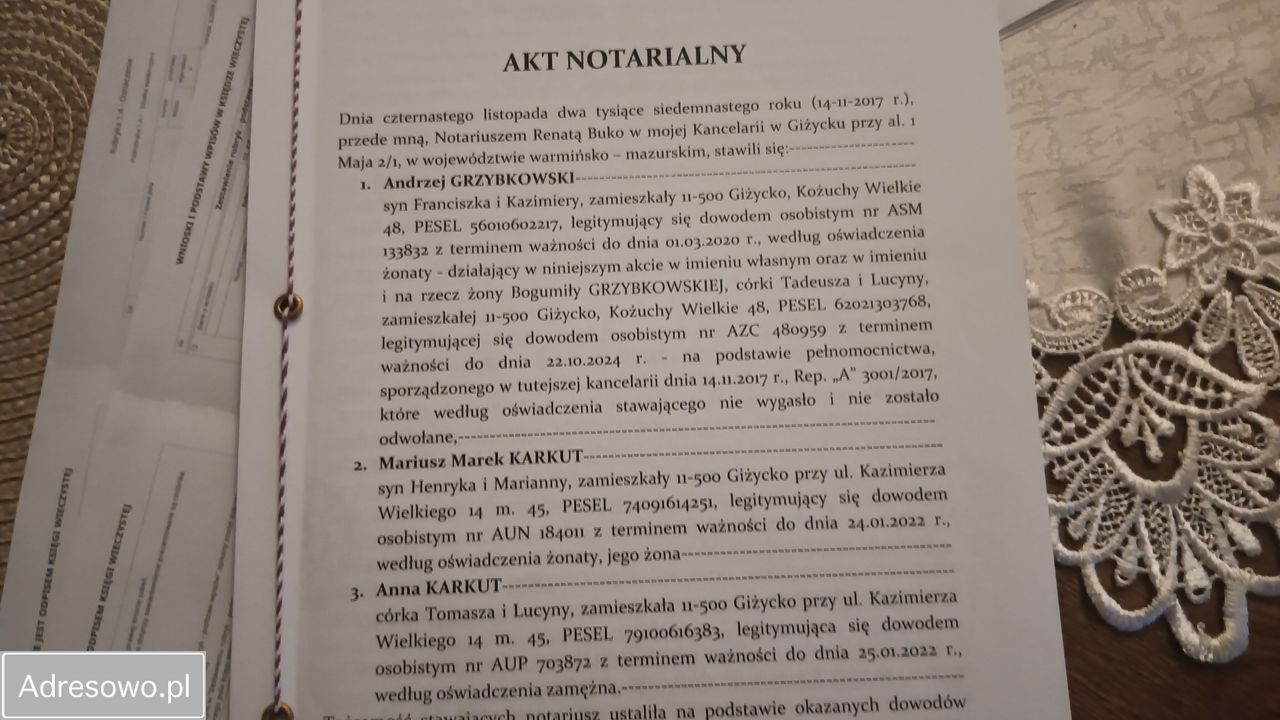 Działka rolno-budowlana Kożuchy Wielkie. Zdjęcie 7