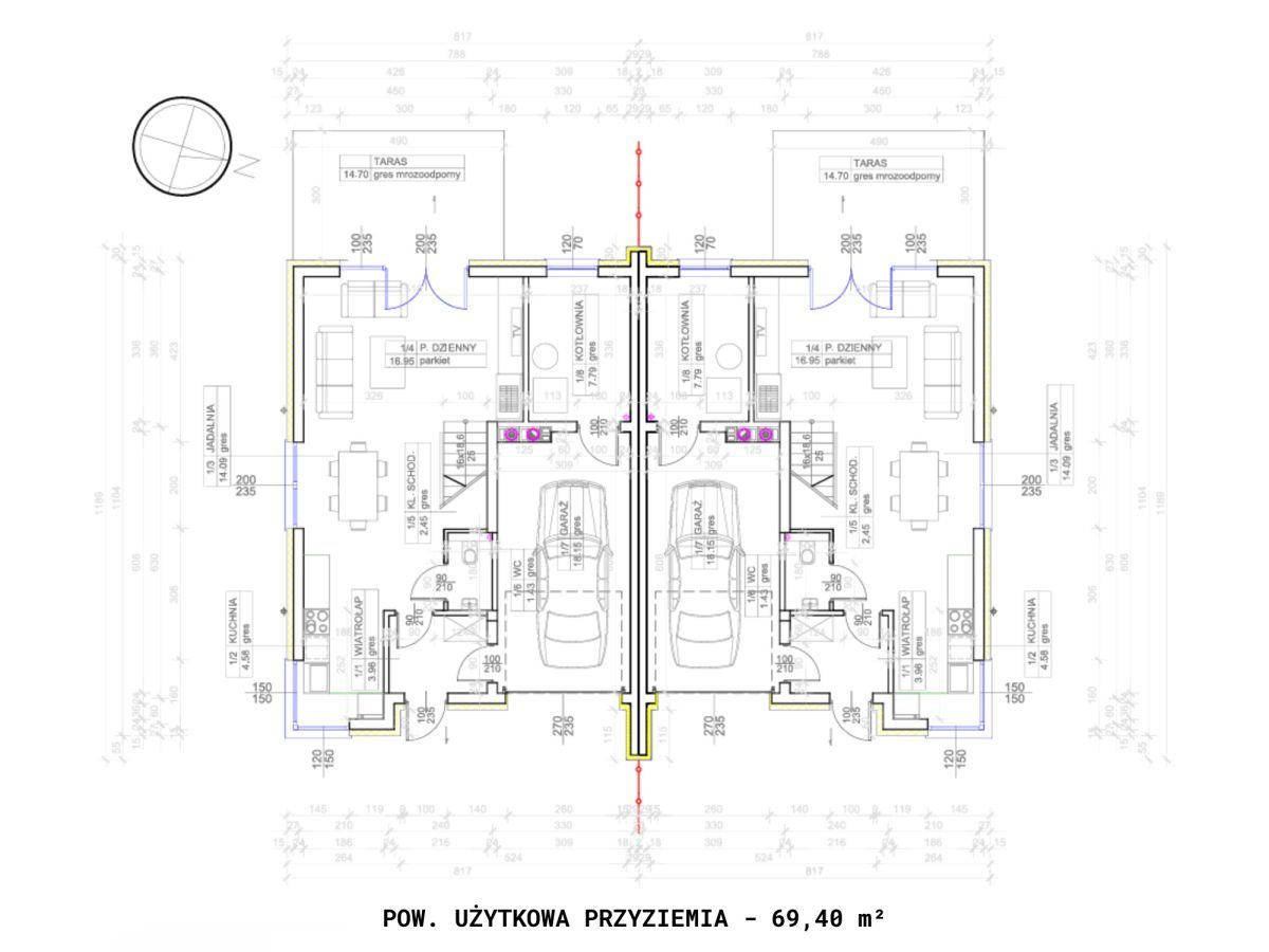 bliźniak, 4 pokoje Horodniany. Zdjęcie 17