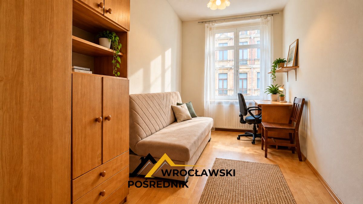 Mieszkanie 3-pokojowe Wrocław Śródmieście, ul. Stefana Żeromskiego. Zdjęcie 3