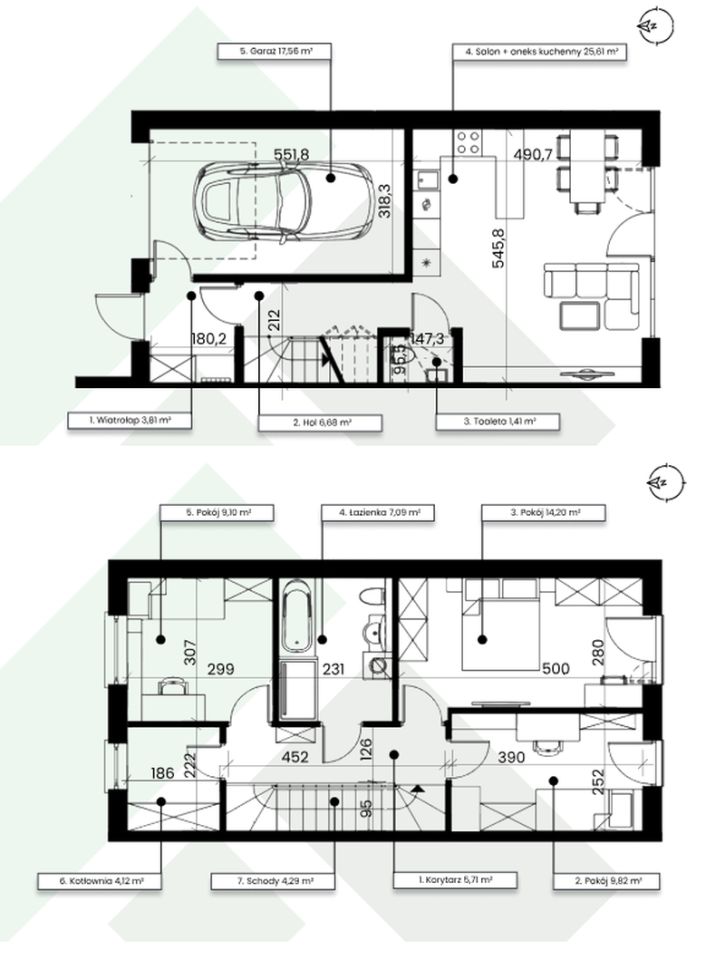bliźniak, 4 pokoje Bronisze. Zdjęcie 11