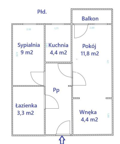 Mieszkanie 2-pokojowe Kraków Prądnik Biały, ul. Nad Sudołem. Zdjęcie 10