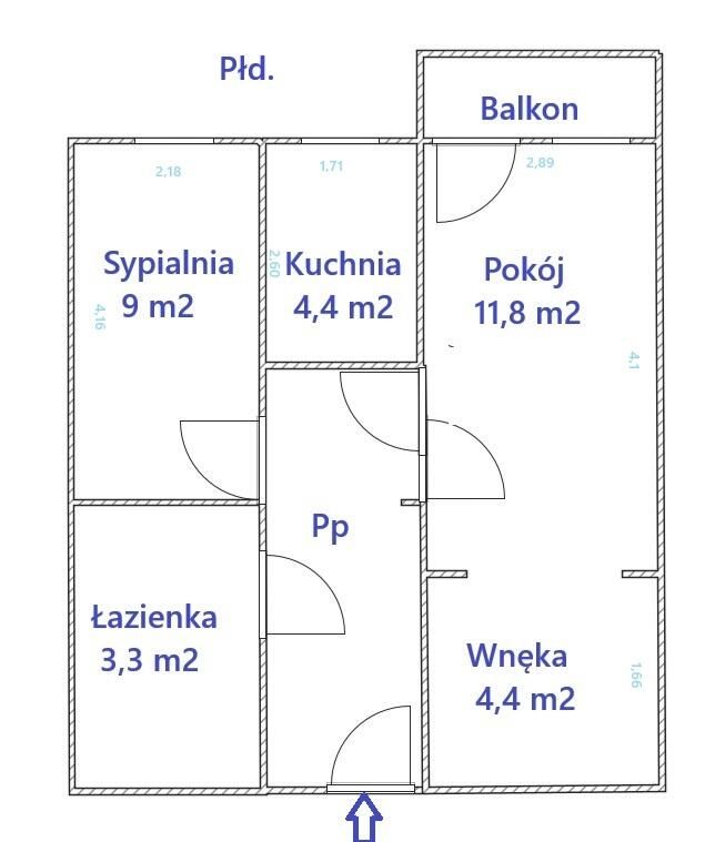 Mieszkanie 2-pokojowe Kraków Prądnik Biały, ul. Nad Sudołem. Zdjęcie 10