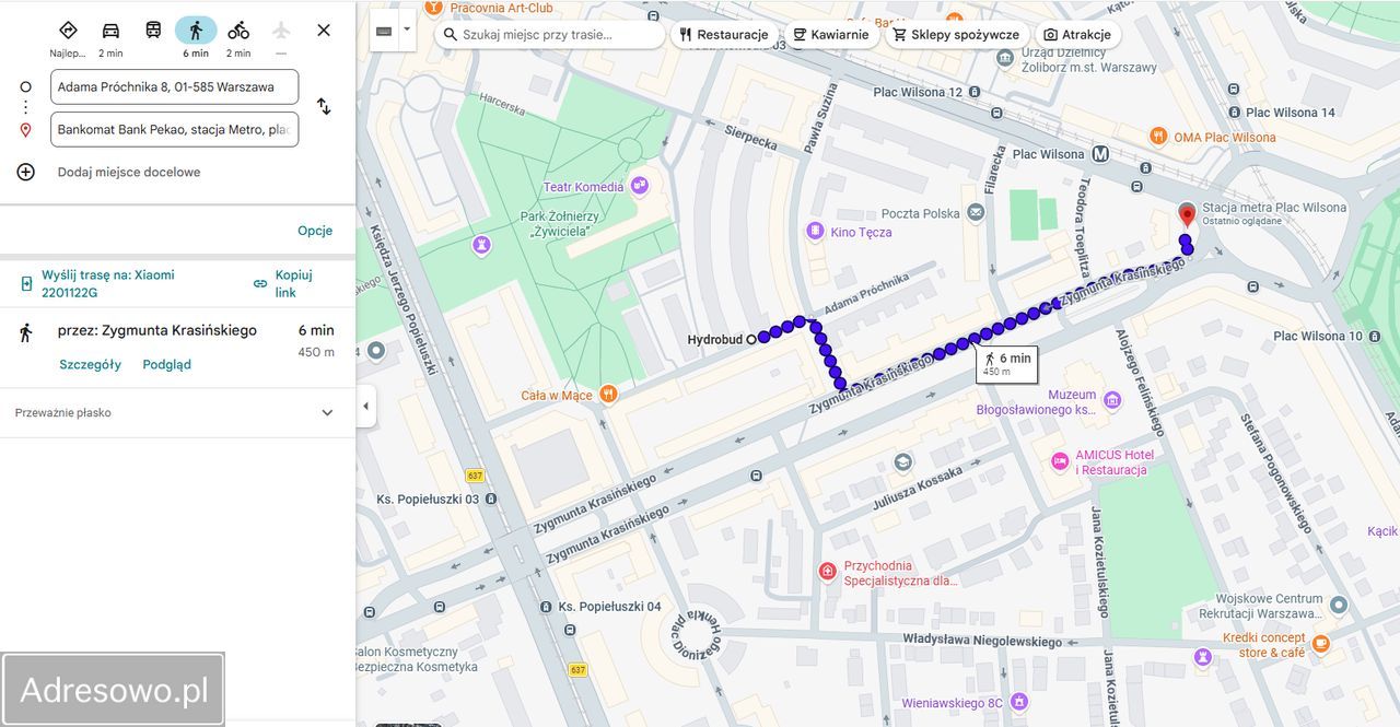 Mieszkanie 1-pokojowe Warszawa Żoliborz, ul. Adama Próchnika. Zdjęcie 19