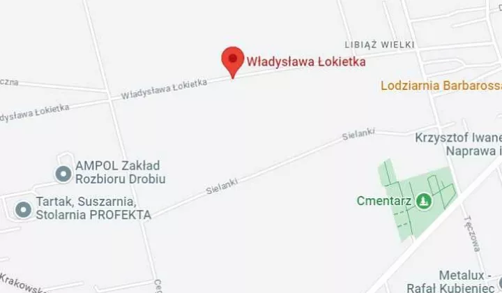 Działka budowlana Libiąż, ul. Władysława Łokietka