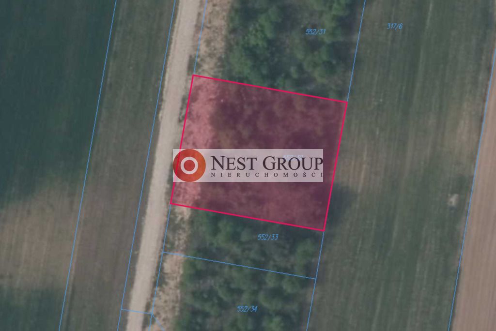 Działka budowlana Kaliszki, ul. Małotka. Zdjęcie 2