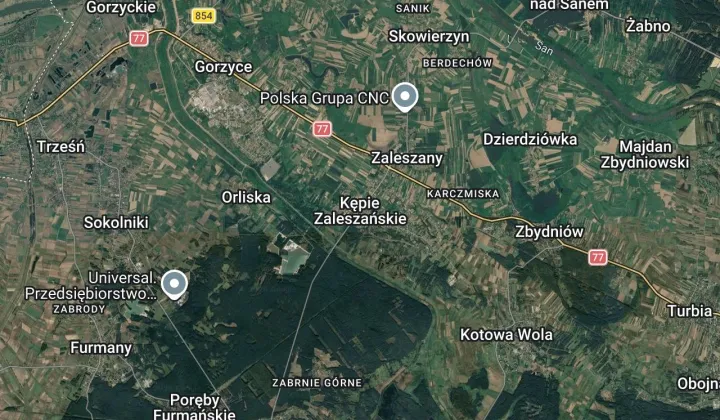 Działka rolna Kępie Zaleszańskie Kąt
