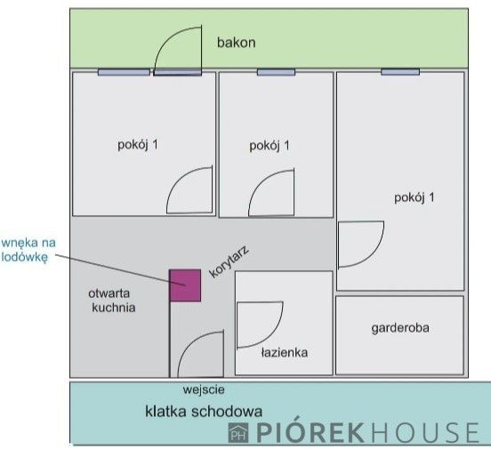 Mieszkanie 3-pokojowe Marki, ul. Kosynierów. Zdjęcie 12