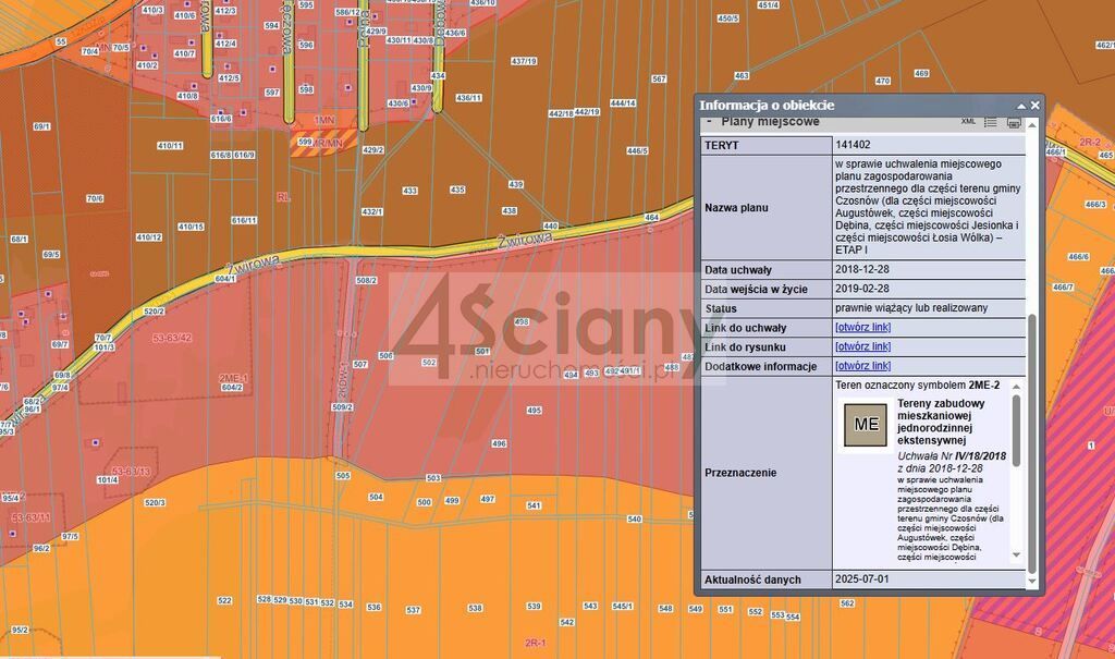 Działka budowlana Dębina. Zdjęcie 8