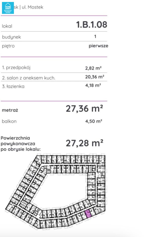 Mieszkanie 1-pokojowe Gdańsk, ul. Mostek. Zdjęcie 12