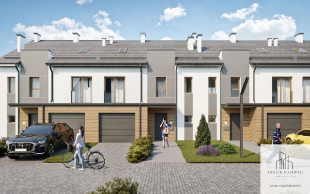 dom szeregowy, 4 pokoje Kąty Wrocławskie, ul. Imbirowa. Zdjęcie 4