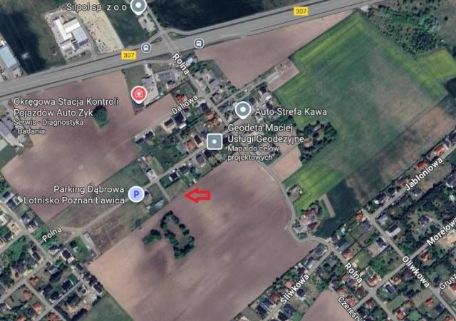 Działka budowlana Dąbrowa, ul. Rowerowa. Zdjęcie 1