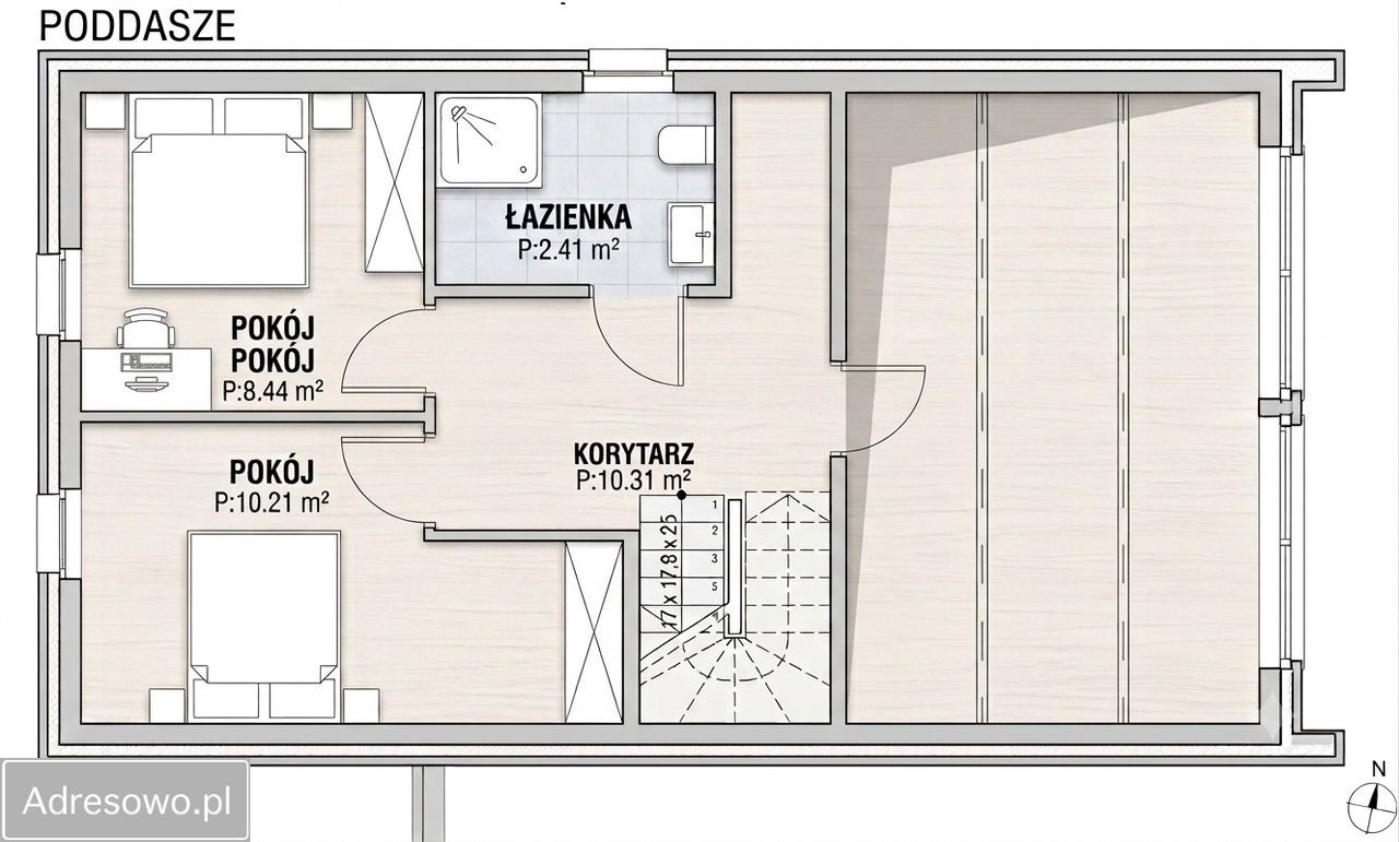 dom wolnostojący, 3 pokoje Rzeszów, ul. Zawiszy Czarnego. Zdjęcie 13