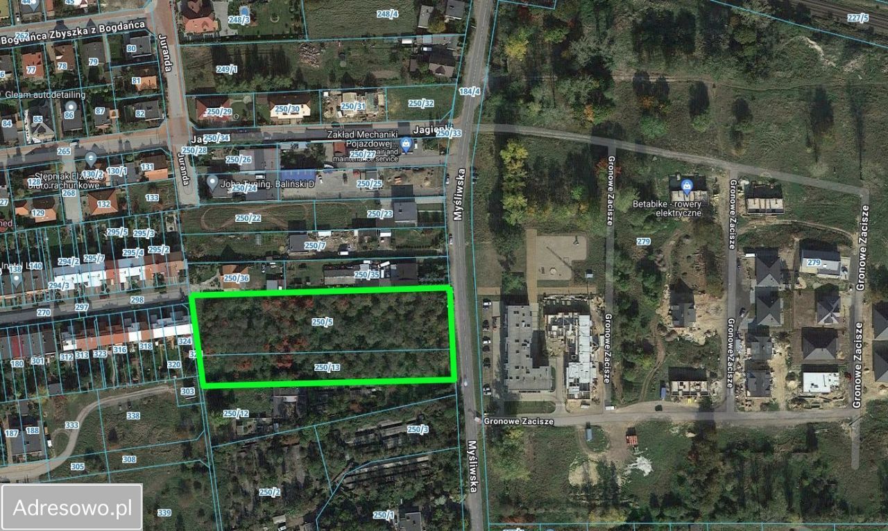 Działka budowlana Leszno Gronowo, ul. Myśliwska. Zdjęcie 2