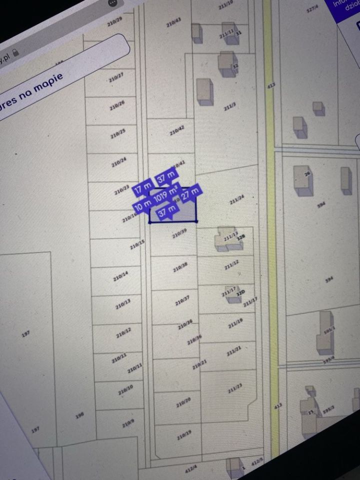 Działka budowlana Dębicz. Zdjęcie 3