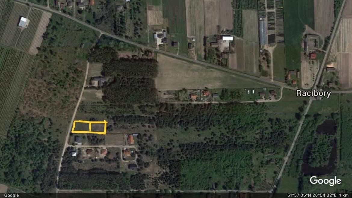 Działka budowlana Racibory, ul. Słoneczna. Zdjęcie 4