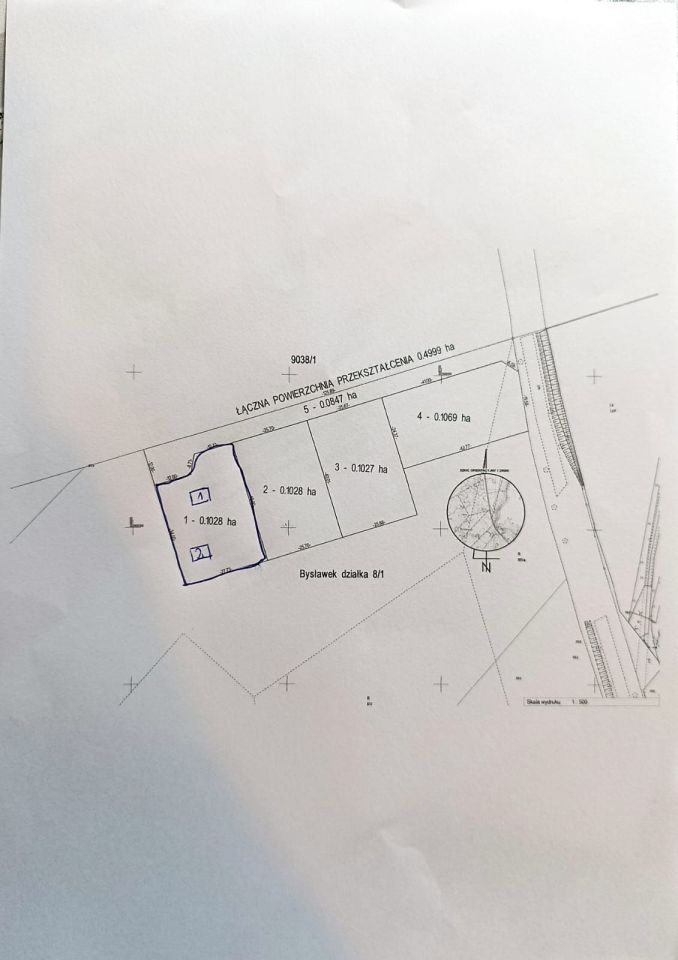 Działka budowlana Bysławek. Zdjęcie 7
