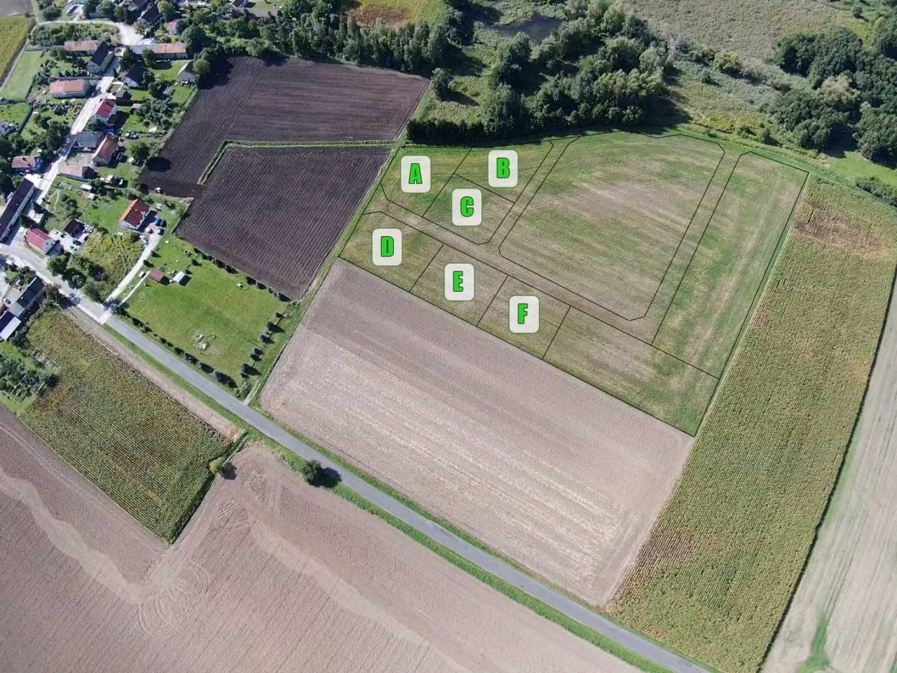 Działka rolno-budowlana Miłonów. Zdjęcie 3