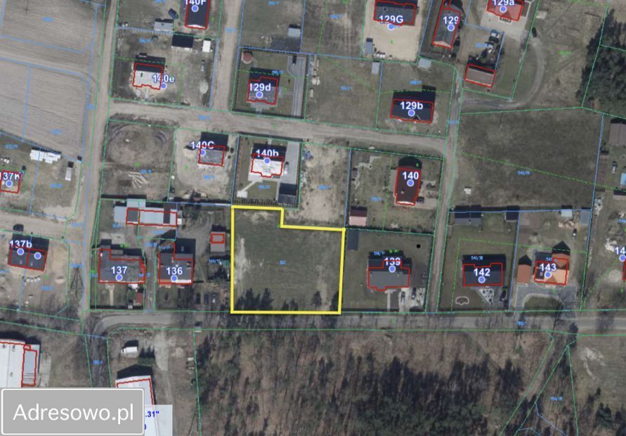 Działka budowlana Niegosław. Zdjęcie 4