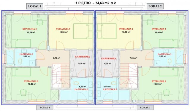 bliźniak, 6 pokoi Warszawa Wilanów, ul. Rosochata. Zdjęcie 9