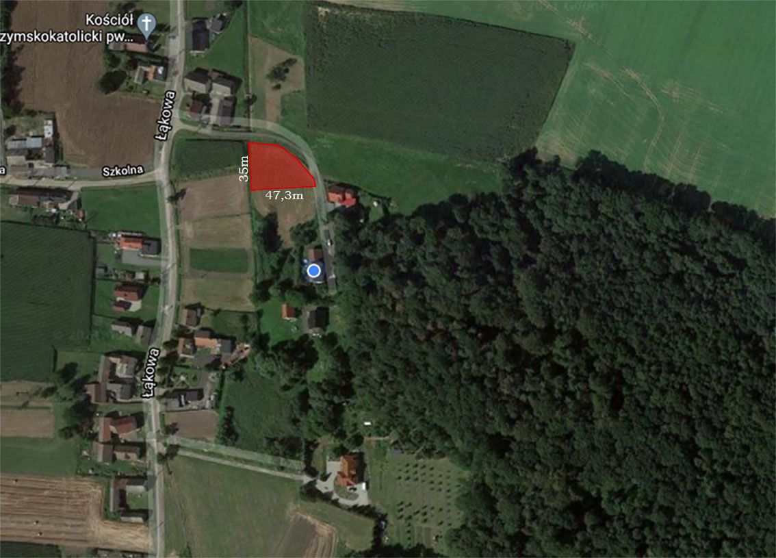 Działka budowlana Ponięcice, ul. Łąkowa. Zdjęcie 5