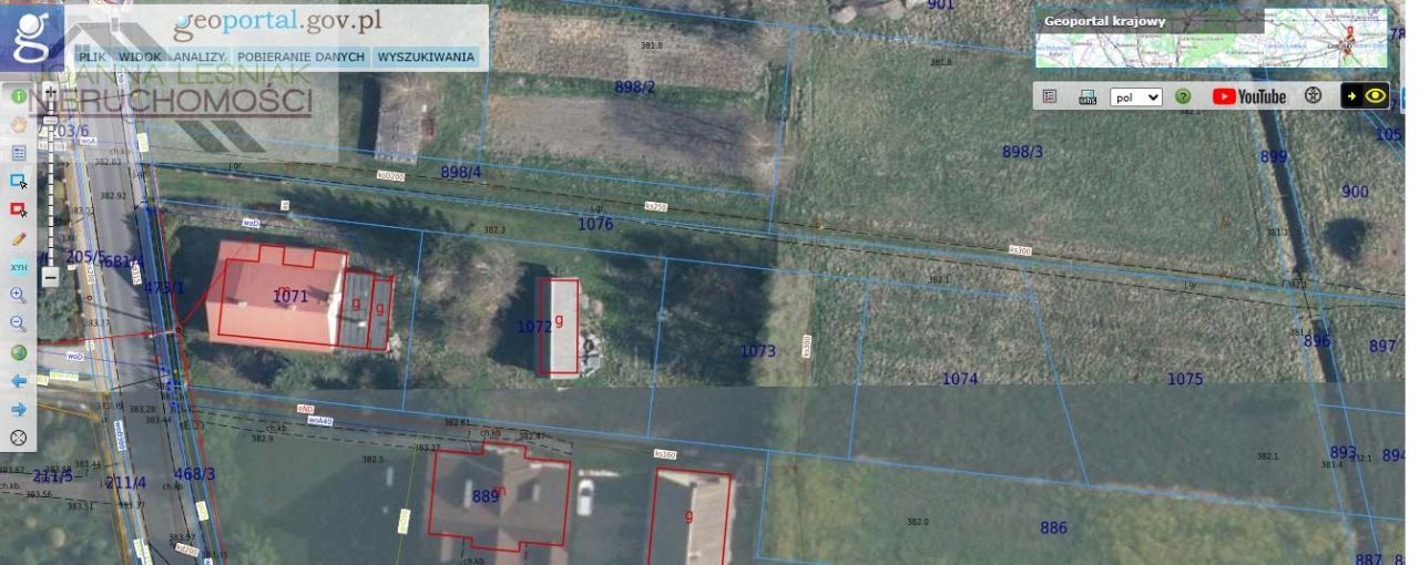 Działka budowlana Witeradów. Zdjęcie 5