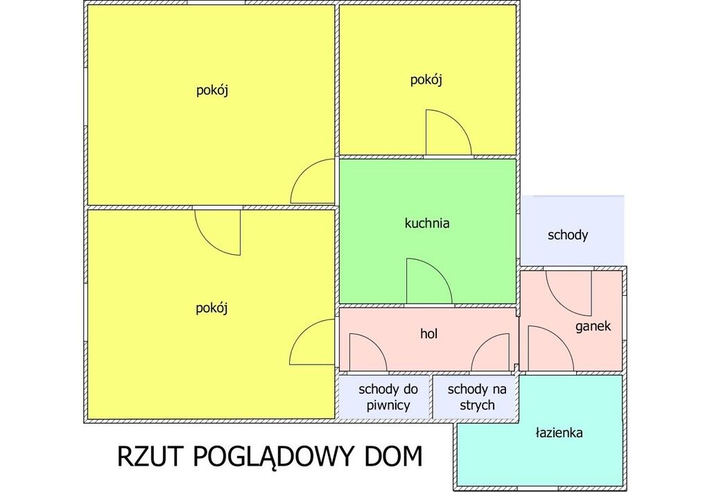 dom wolnostojący, 3 pokoje Potasznia. Zdjęcie 9