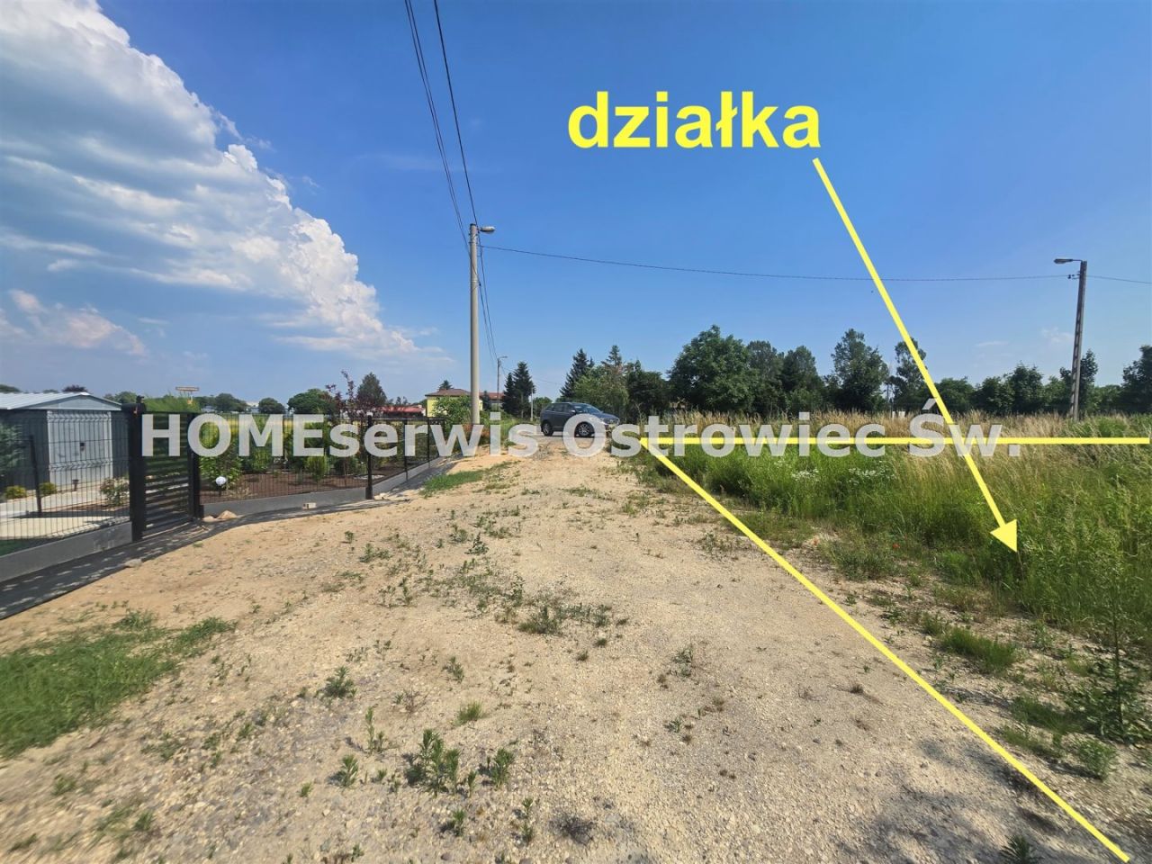 Działka Ostrowiec Świętokrzyski Paulinów, ul. Józefa Reńskiego. Zdjęcie 5