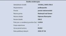 Działka budowlana Dąbrowa Rzeczycka. Zdjęcie 1