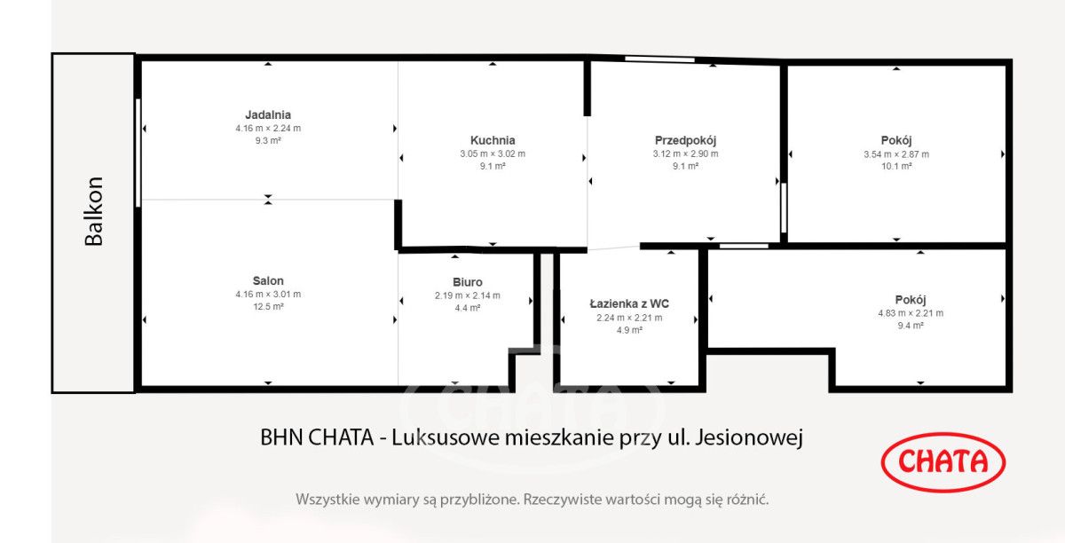 Mieszkanie 3-pokojowe Wrocław Tarnogaj, ul. Jesionowa. Zdjęcie 20