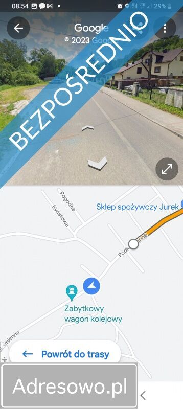 Działka budowlana Nawojowa. Zdjęcie 1