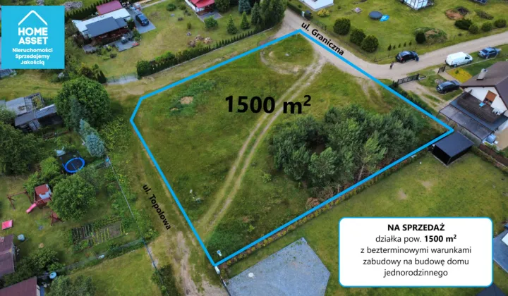 Działka budowlana Domatówko, ul. Graniczna