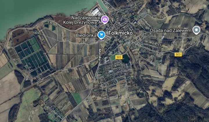 Działka inwestycyjna Tolkmicko, ul. Sportowa