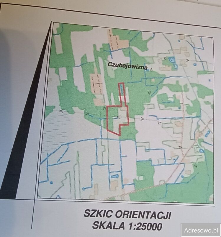 Działka budowlana Czubajowizna. Zdjęcie 3