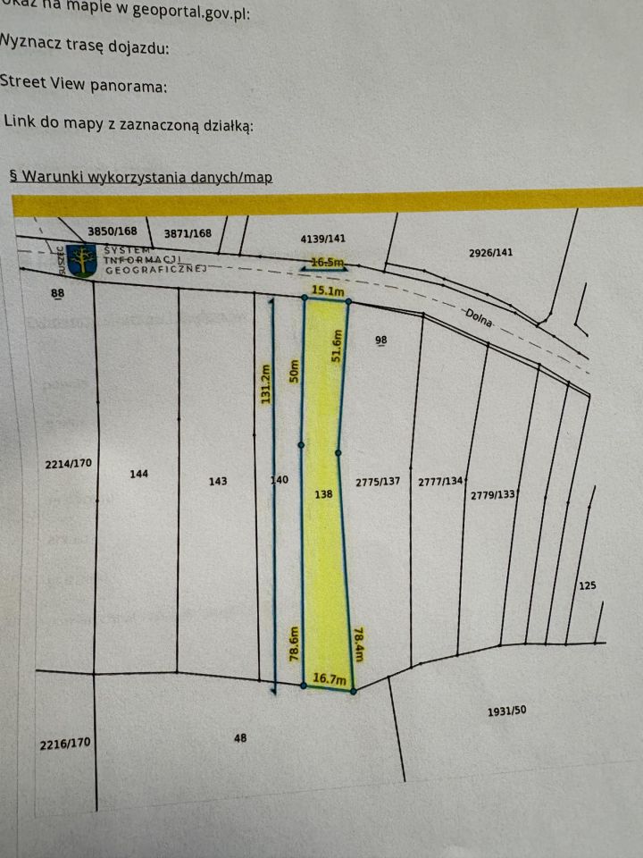 Działka budowlana Suszec Stary Suszec, ul. Dolna. Zdjęcie 4