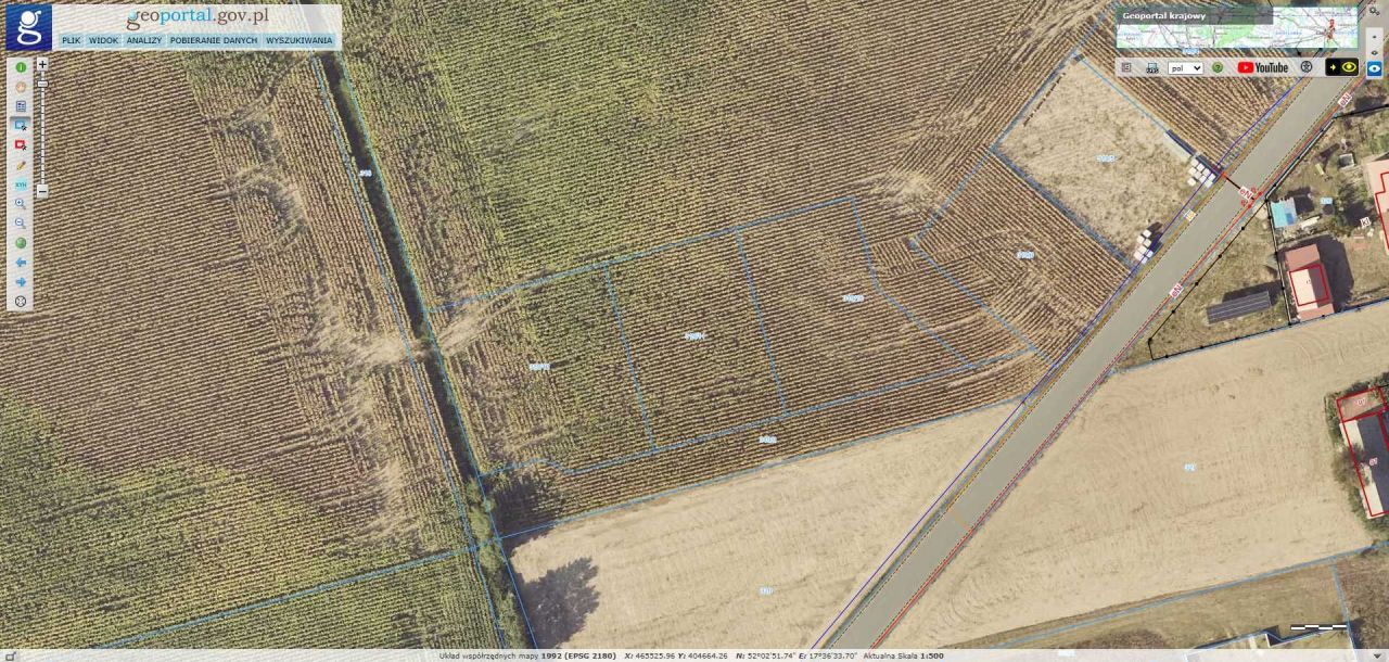 Działka budowlana Ludwinów