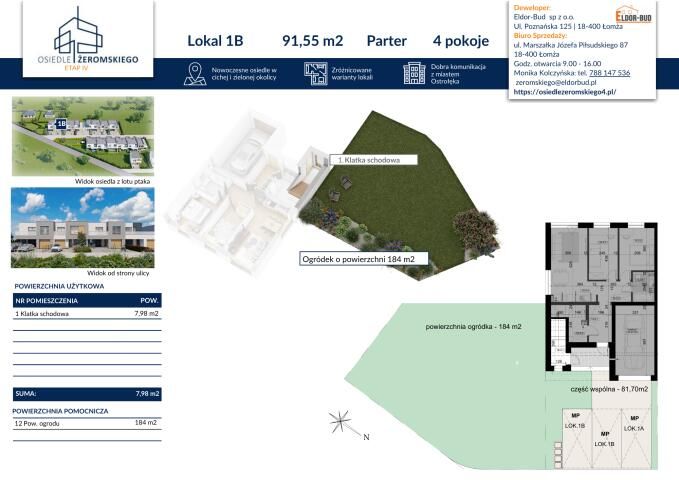 dom wolnostojący, 4 pokoje Ostrołęka, ul. Stefana Żeromskiego. Zdjęcie 8