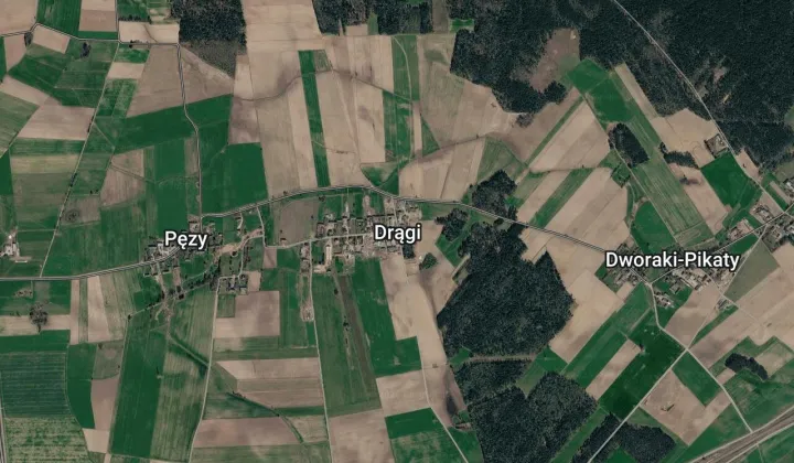 Działka leśna Drągi