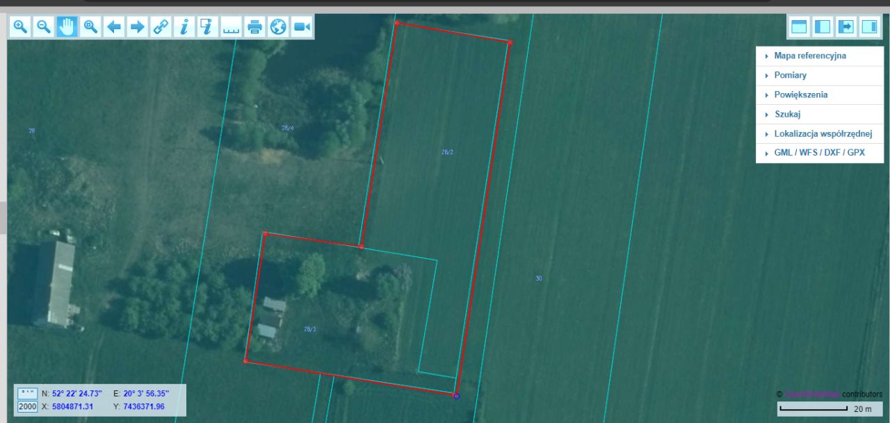 Działka budowlana Łady. Zdjęcie 2