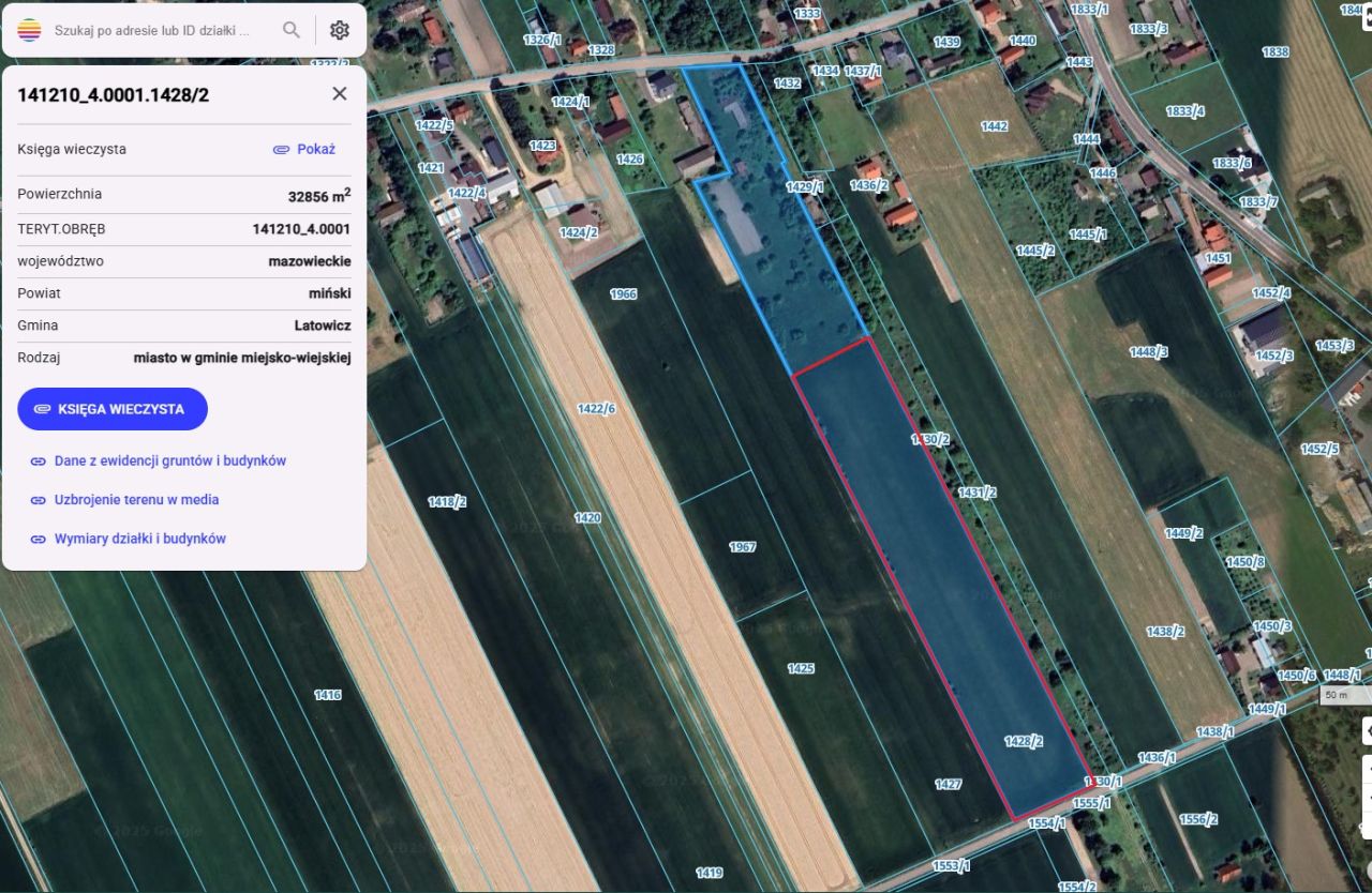 Działka rolno-budowlana Latowicz Kulaśnica, ul. Kulaśnica. Zdjęcie 4