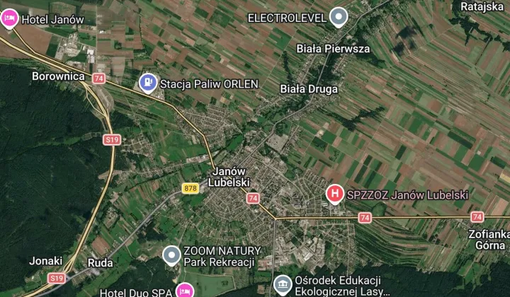 Działka budowlana Janów Lubelski, ul. Bialska